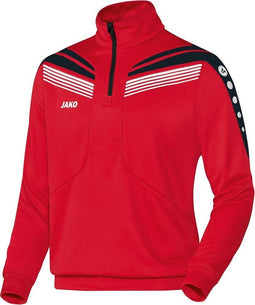 Jako Pro Ziptop Kinderen - Rood / Zwart / Wit | Maat: 164