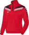 Jako Pro Ziptop Kinderen - Rood / Zwart / Wit | Maat: 164