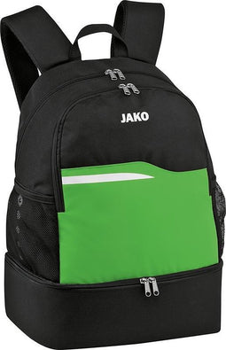 Jako Rugzak Competition 2.0 Zwart-Soft Groen