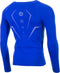 Jako Shirt Comfort LM Heren Sportshirt - Maat XXL - Mannen - blauw