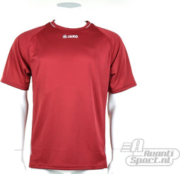 Jako Shirt Fire KM - Sportshirt - Heren - Maat S - Donker Rood