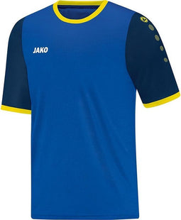 Jako - Shirt Leeds KM JR - Kinder Sport Shirt - 140 - Blauw