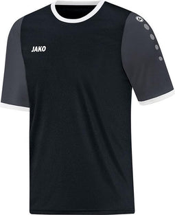 Jako - Shirt Leeds KM - Zwart Sport Shirt - L - Zwart