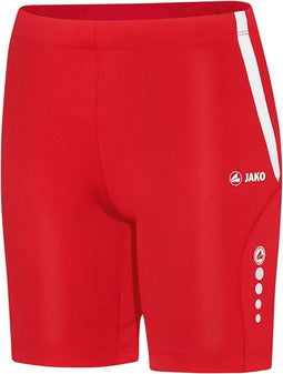 Jako - Short tight Athletico Women - Trainingsbroek Rood - 38 - rood/wit