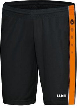 Jako - Shorts Center - Sport shorts Zwart - S - zwart/fluooranje