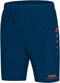 Jako - Shorts Striker Junior - Korte broek Junior Blauw - 128 - nachtblauw/flame