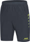 Jako - Shorts Striker Men - Korte broek Grijs - XXL - antraciet/lime