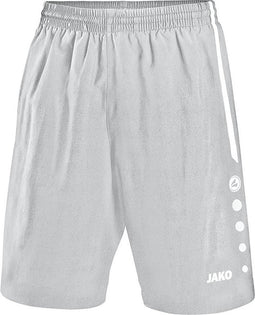 Jako - Shorts Turin - Korte broek Junior Grijs - 164 - zilvergrijs/wit