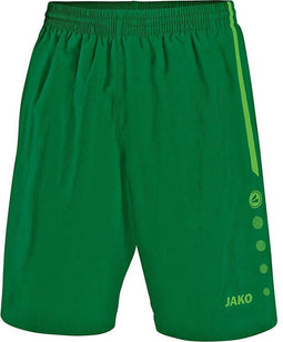 Jako - Shorts Turin - Korte broek Junior Groen - 140 - groen/sportgroen