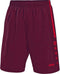 Jako - Shorts Turin - Korte broek Rood - S - bordeaux/rood