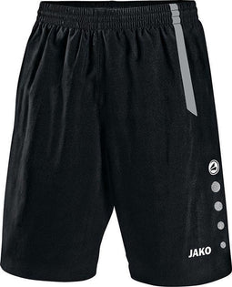 Jako - Shorts Turin - Korte broek Zwart - L - zwart/grijs