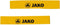 Jako - Socks band - Sokophouders Geel - One Size - geel/zwart