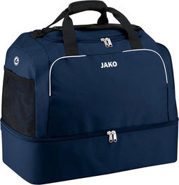 Jako Sporttas Classico met bodemvak - Kleur: Marine, Maat: 3 Senior