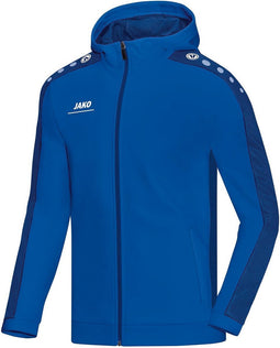 Jako Striker Jas met Capuchon - Jassen - blauw kobalt - 140