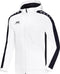 Jako Striker Jas met Capuchon - Jassen - wit - 128