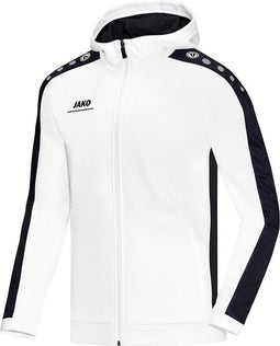 Jako Striker Jas met Capuchon - Jassen - wit - 4XL