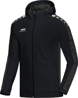 Jako Striker Jas met Capuchon - Jassen - zwart - M