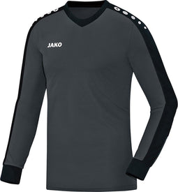 Jako Striker Keepershirt Lange Mouw Kinderen - Antraciet / Zwart | Maat: 128