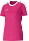 Jako Striker Shirt Korte Mouw Dames - Fuchsia / Wit | Maat: 34-36