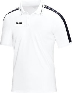 Jako Striker Sport Polo - Voetbalshirts - wit - 152