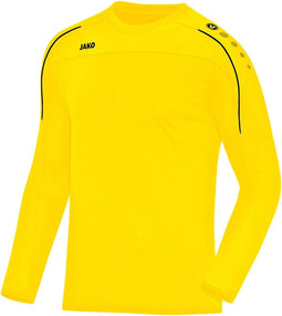 Jako - Sweater Classico - Gele Sweater - M - Geel