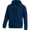 Jako Sweatjack met Capuchon Dames Marine Blauw Maat 34