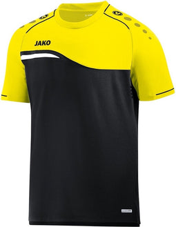 Jako - T-Shirt Competition 2.0 - T-Shirt Competition 2.0 - 116 - zwart/fluogeel