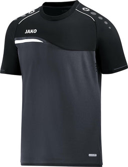 Jako - T-Shirt Competition 2.0 - T-Shirt Competition 2.0 - XL - antraciet/zwart