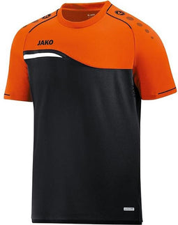 Jako - T-Shirt Competition 2.0 - T-Shirt Competition 2.0 - XXL - zwart/fluooranje
