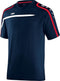 Jako - T-Shirt Performance Dames - aqua/wit/marine - Maat 42 - 44