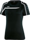 Jako - T-Shirt Performance Dames - zwart/wit/grijs - Maat 42 - 44