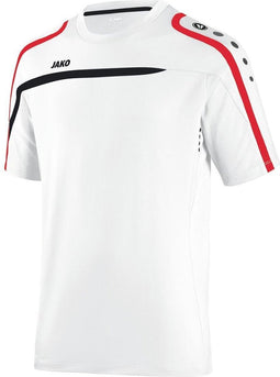Jako - T-Shirt Performance Men - wit/zwart/rood - Maat S