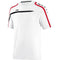 Jako - T-Shirt Performance Men - wit/zwart/rood - Maat S