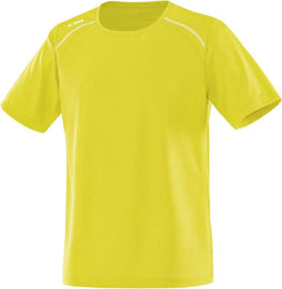 Jako - T-shirt Run - Heren Shirts - S - Geel
