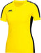 Jako - T-Shirt Striker Women - Shirt Geel - 38 - 40 - citroen/zwart
