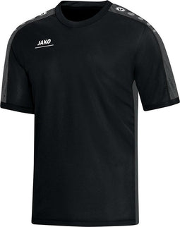Jako - T-Shirt Striker - zwart/grijs - Maat XXXL