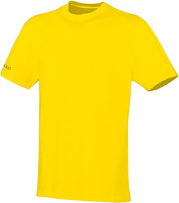 Jako - T-Shirt Team Junior - Shirt Junior Geel - 164 - citroen