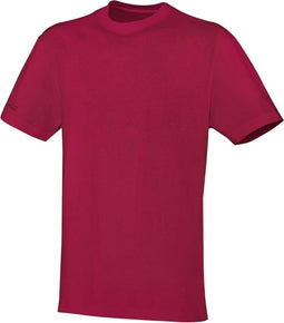 Jako - T-Shirt Team Junior - Shirt Junior Rood - 140 - bordeaux