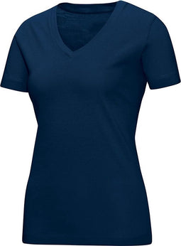 Jako - T-Shirt V-Neck Women - Sport shirt Blauw - 40 - marine