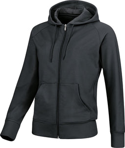 Jako Team Hoodie Dames - Antraciet | Maat: 38