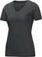 Jako Team V-Hals Dames T-Shirt - Voetbalshirts - grijs - 36
