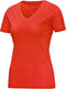 Jako Team V-Hals Dames T-Shirt - Voetbalshirts - oranje - 38