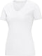 Jako Team V-Hals Dames T-Shirt - Voetbalshirts - wit - 44