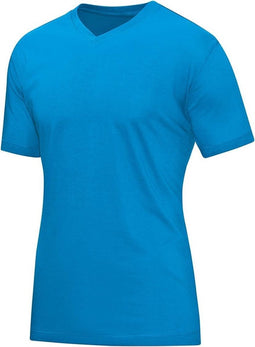 Jako Team V-Hals T-Shirt - Voetbalshirts - blauw licht - 4XL