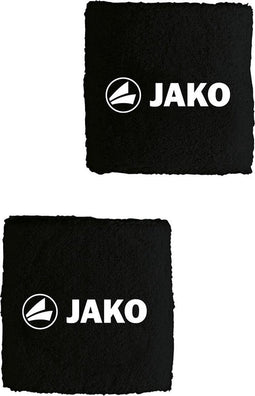 Jako Tennis Zweetbanden Per Paar - Zweetband - Zwart