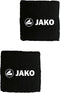 Jako Tennis Zweetbanden Per Paar - Zweetband - Zwart