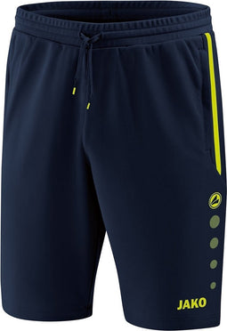 Jako - Training shorts Prestige - Training shorts Prestige - 3XL - marine/lemon