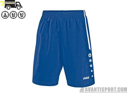 Jako Turin Short - Voetbalbroek - Jongens - Maat 164 - Blauw kobalt