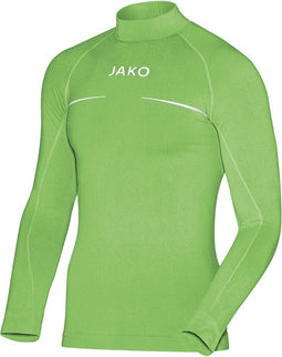 Jako - Turtleneck Comfort Junior - Shirt Junior Groen - 116 - 128 - appel