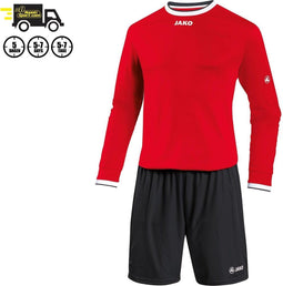 Jako - United Set - United rood/zwart - M - rood/wit/zwart